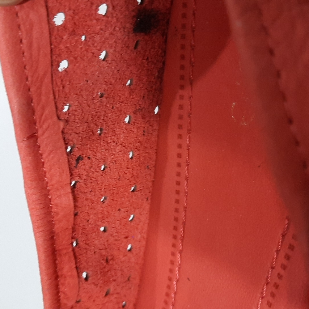 NURTURE salmon pink eyelet flats SZ 9.5M - Picture 12 of 12